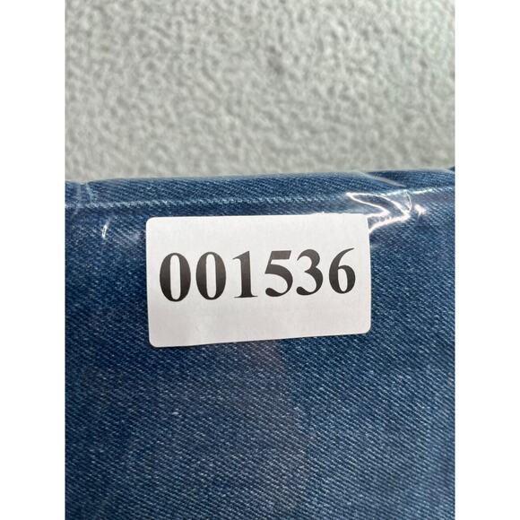 Hollister Jeans Womens 13R (31 x 27) Blue Denim Paperbag Ultra High Rise Mom - Picture 13 of 13